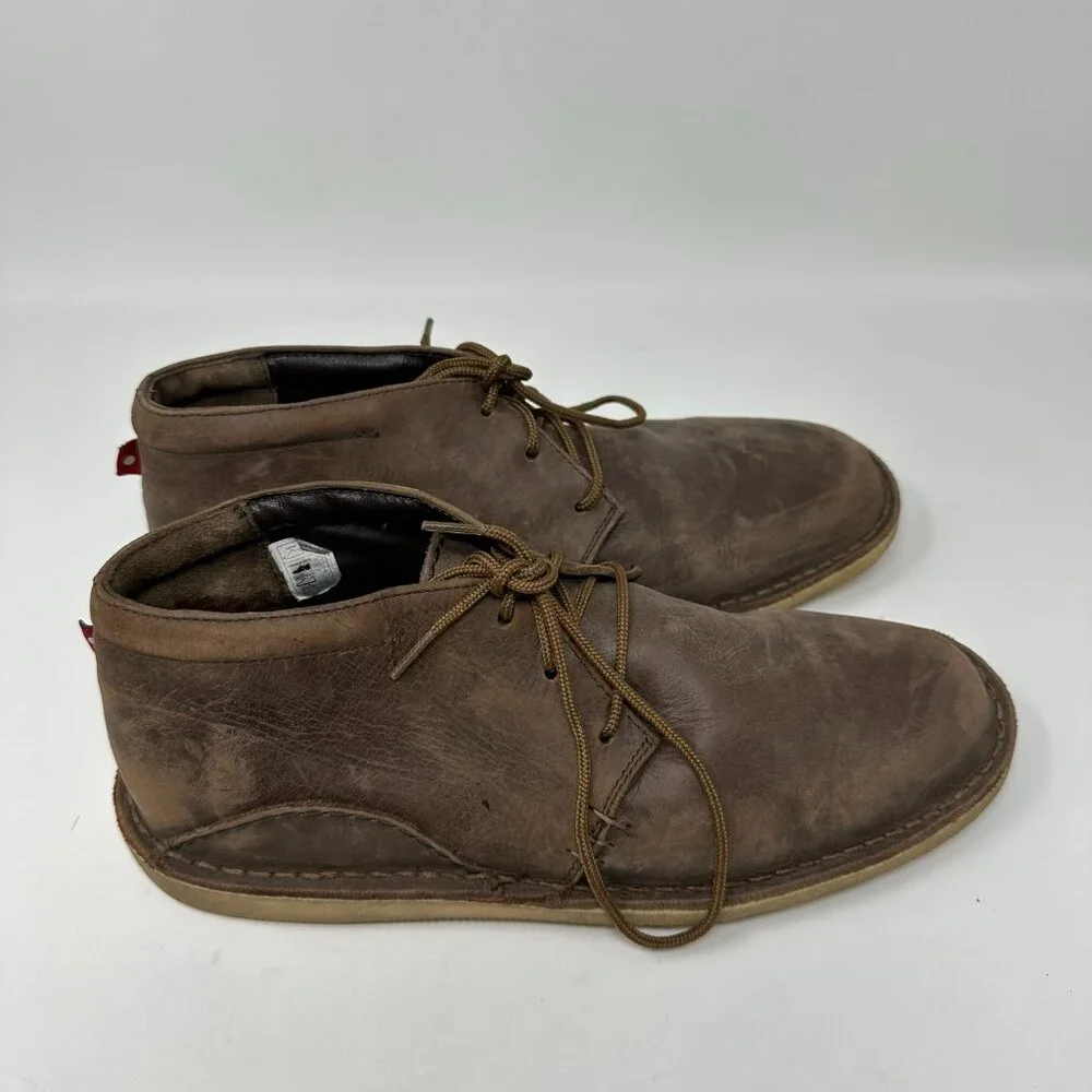 Oliberte Chukka Adibo Lace up Leather Casual Men’s Shoe. - Picture 2 of 16